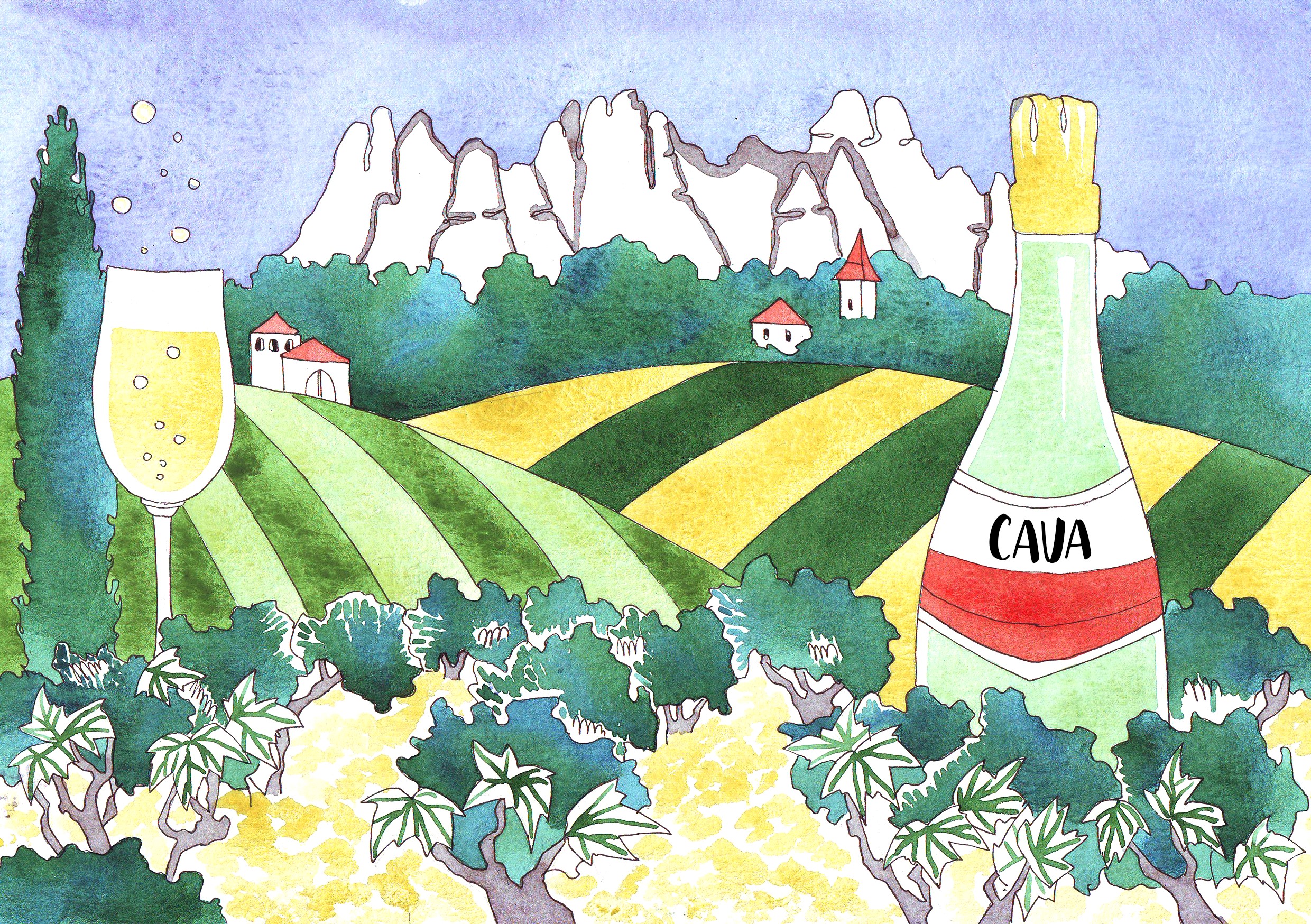 montserrat-mountain-range-cava-wines-catalan-tourism