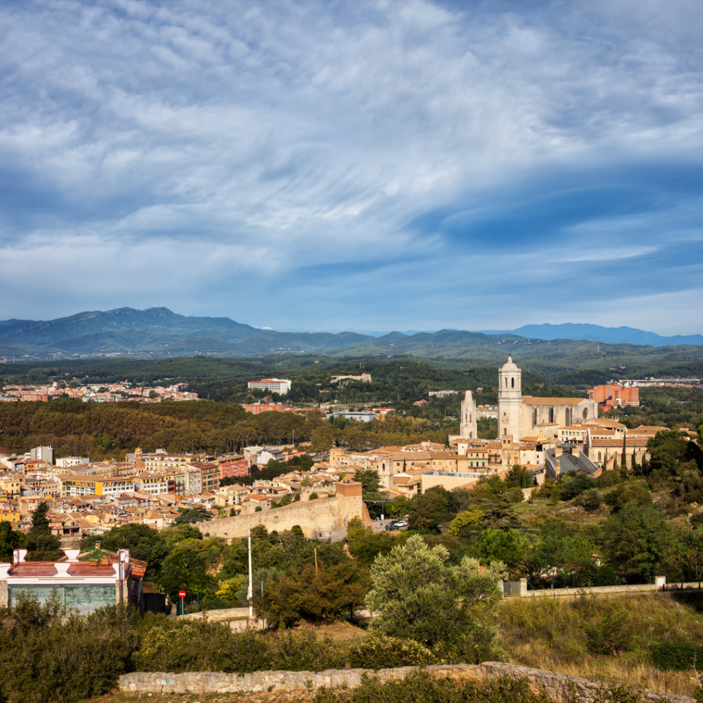Paisatge de la ciutat de Girona
